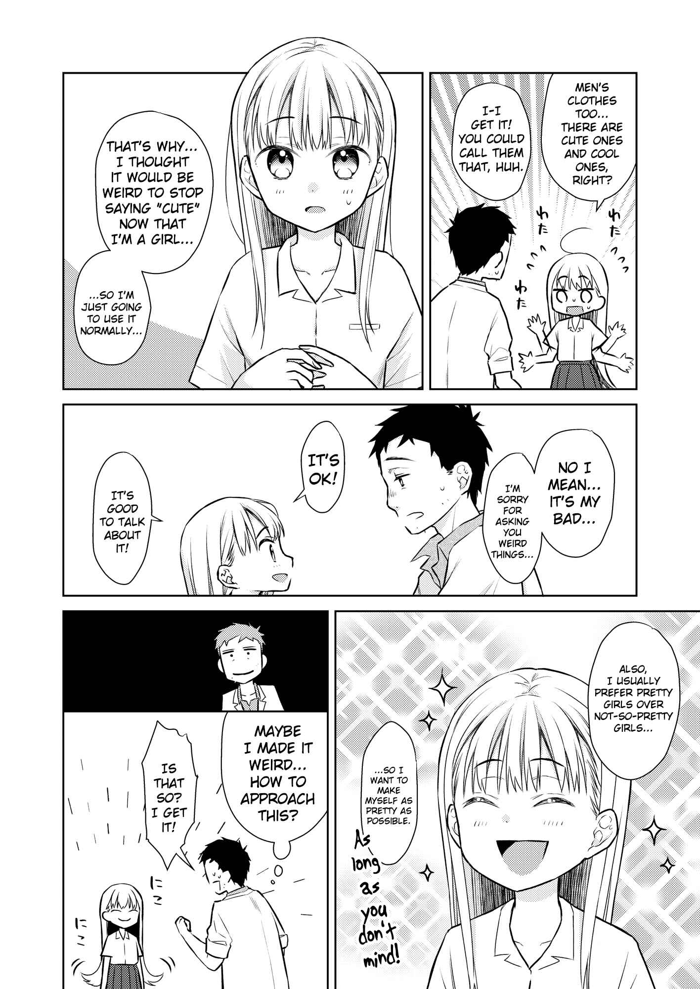 Page 9 Chapter 3 TS Shoujo Haruki-kun