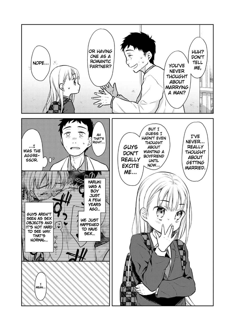 Page 8 Chapter 2 TS Shoujo Haruki-kun