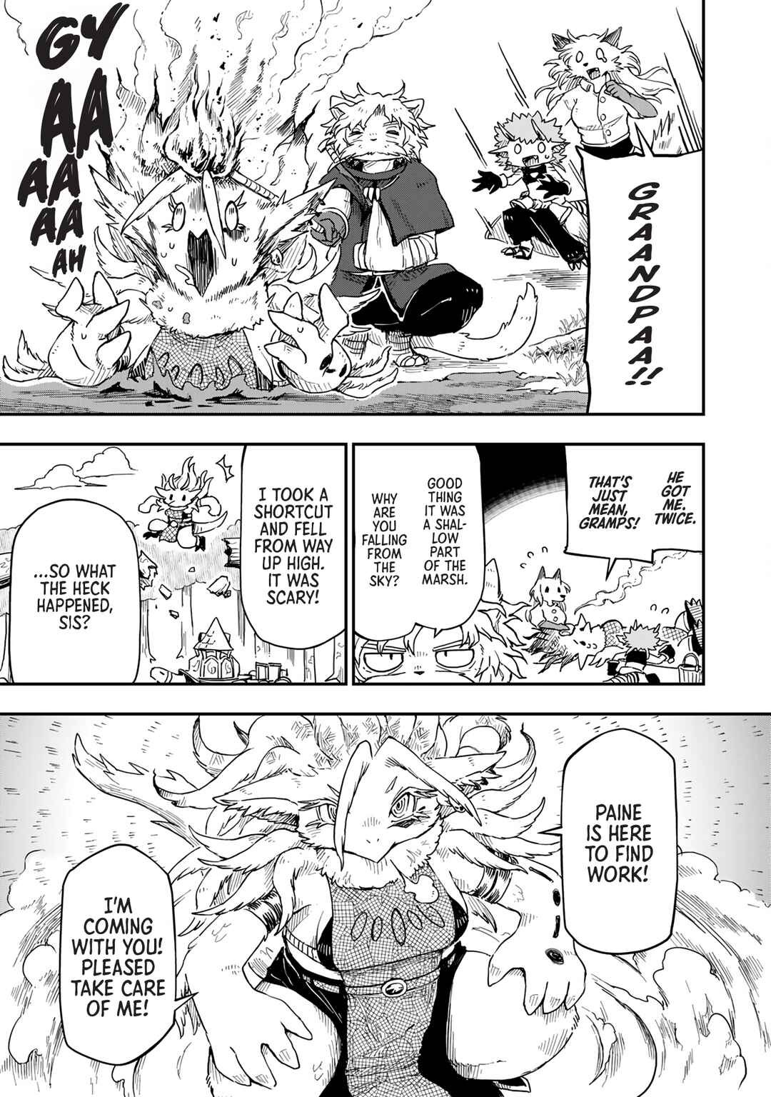 Page 14 Chapter 7 Batsuichi Kitsune to Tabi Gohan
