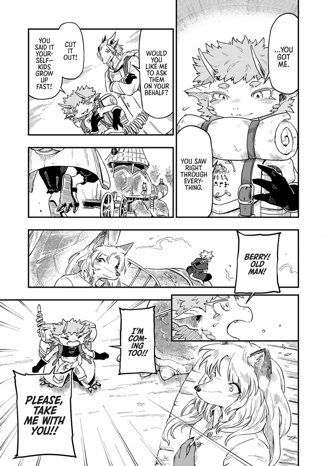 Page 8 Chapter 7 Batsuichi Kitsune to Tabi Gohan
