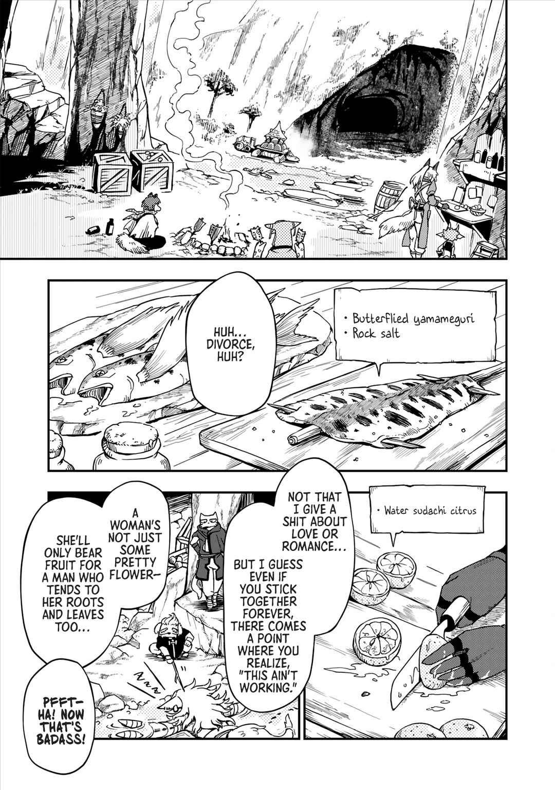 Page 10 Chapter 3 Batsuichi Kitsune to Tabi Gohan