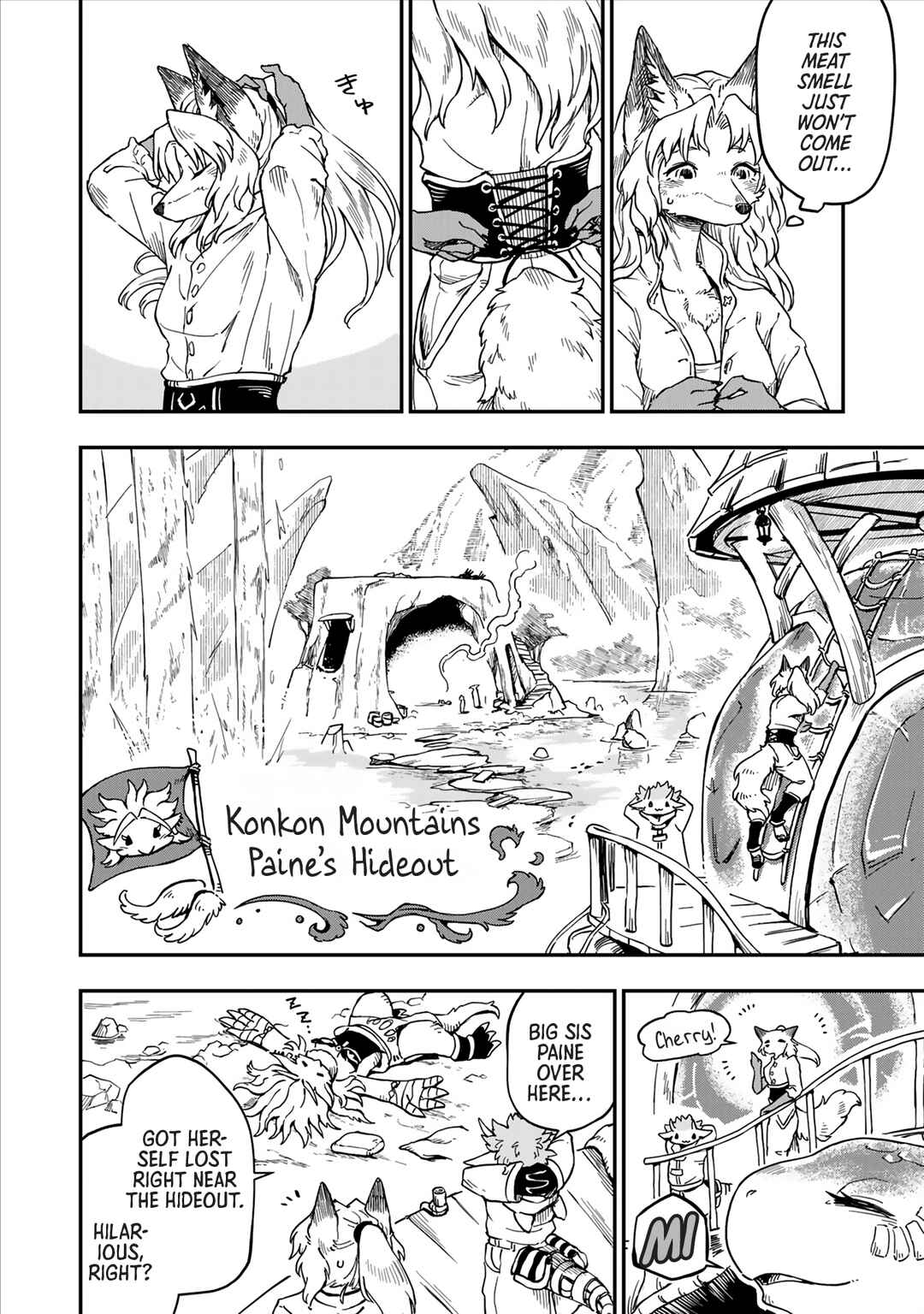 Page 5 Chapter 3 Batsuichi Kitsune to Tabi Gohan