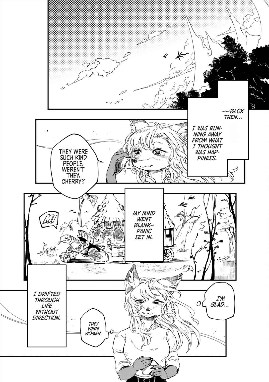 Page 12 Chapter 0 Batsuichi Kitsune to Tabi Gohan