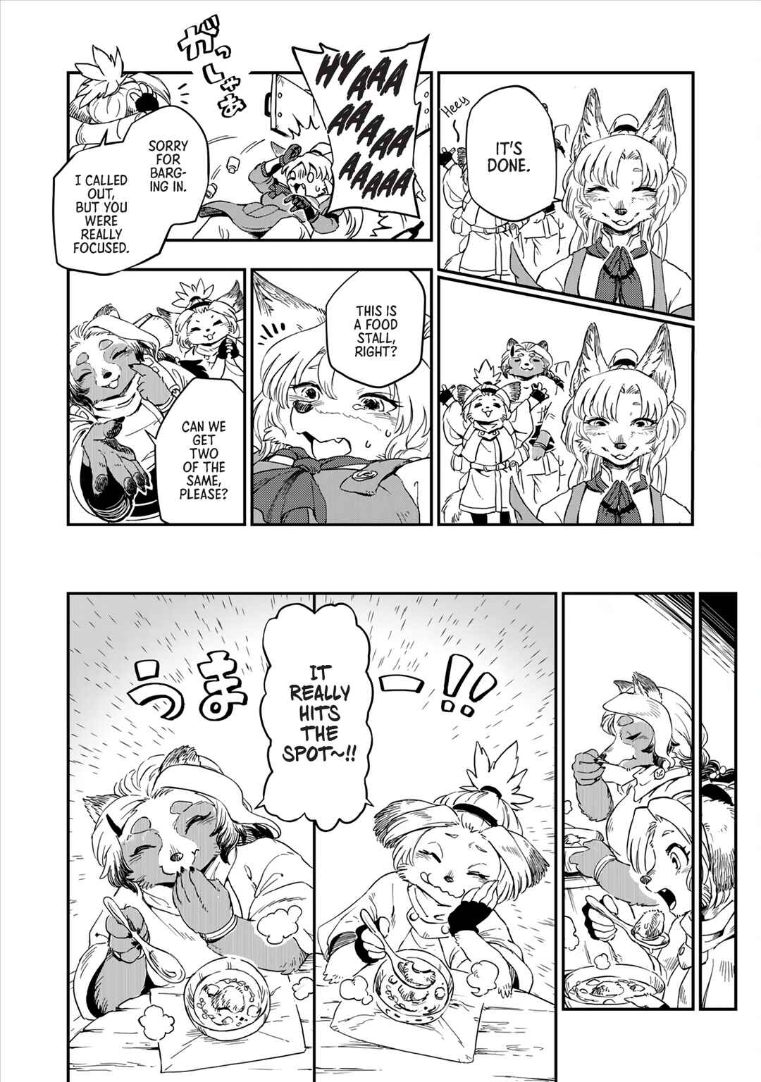 Page 8 Chapter 0 Batsuichi Kitsune to Tabi Gohan