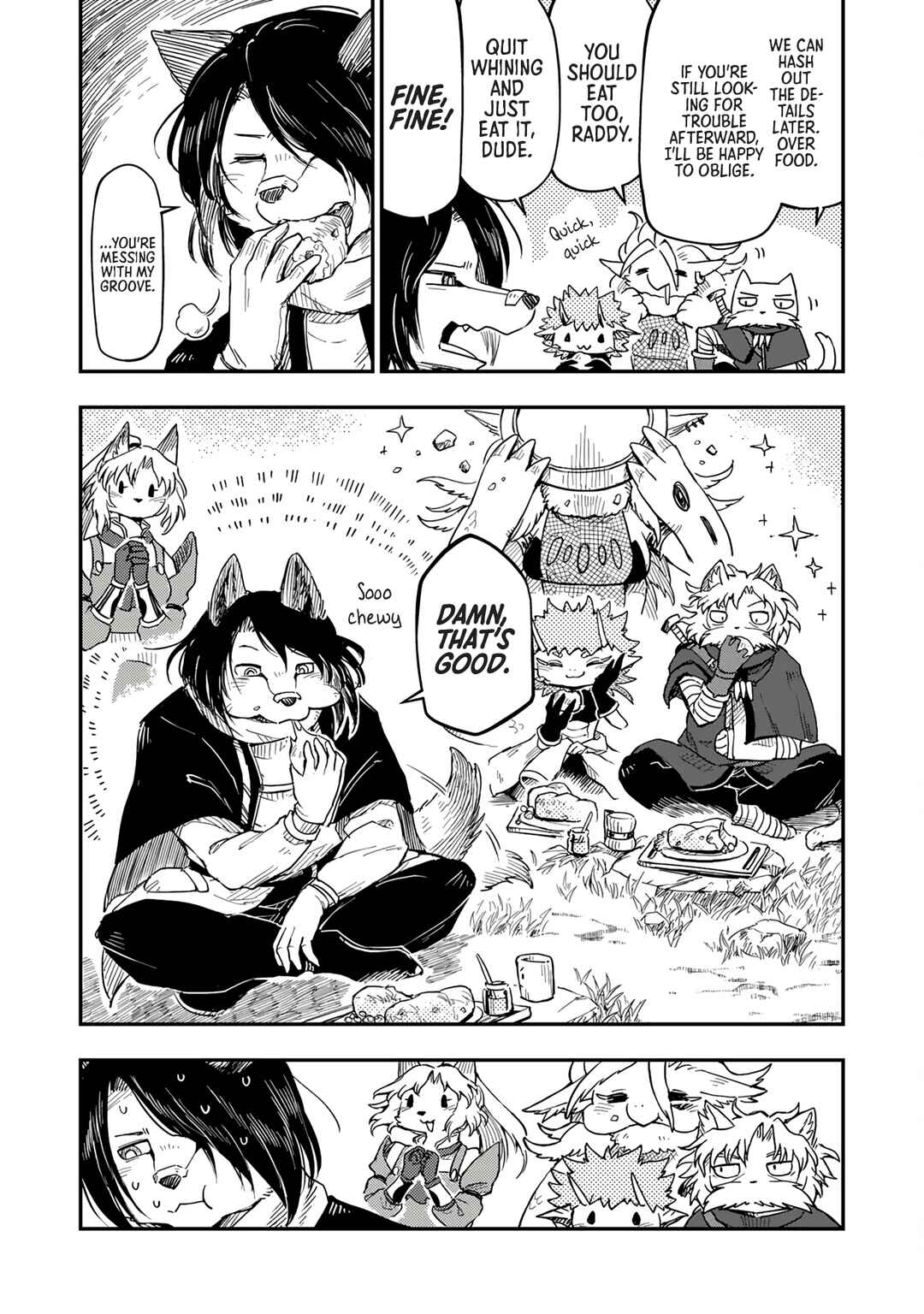 Page 36 Chapter 8 Batsuichi Kitsune to Tabi Gohan