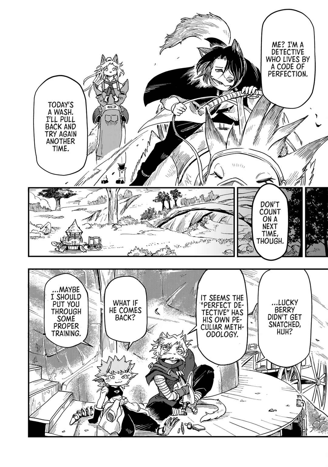 Page 38 Chapter 8 Batsuichi Kitsune to Tabi Gohan