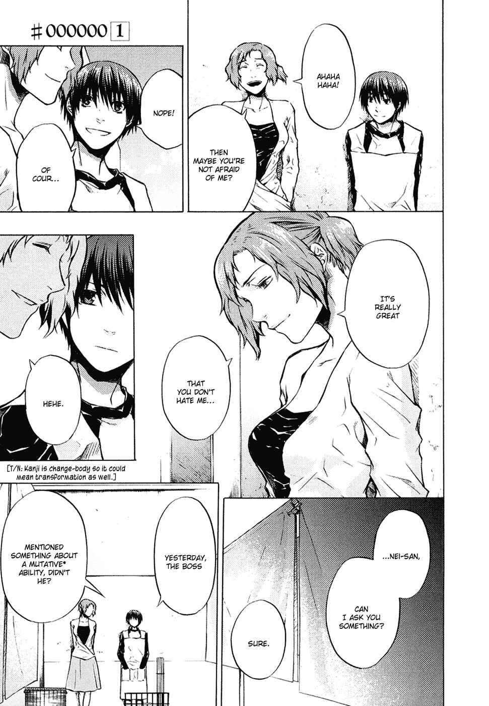 Page 36 Chapter 4 #000000: Ultra Black