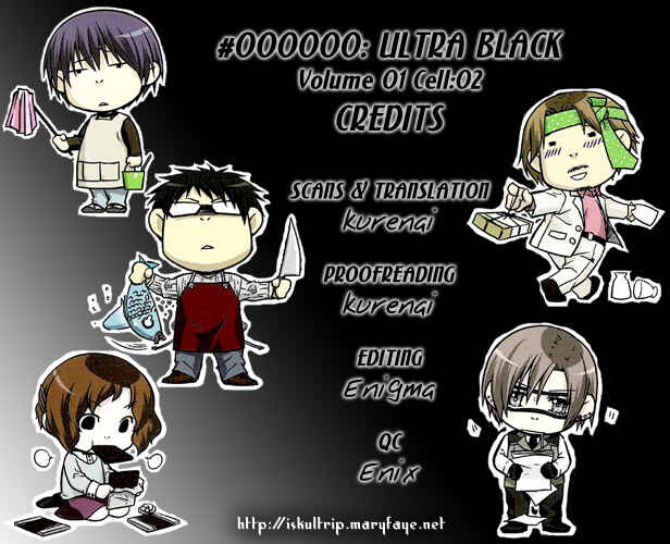 Page 1 Chapter 2 #000000: Ultra Black