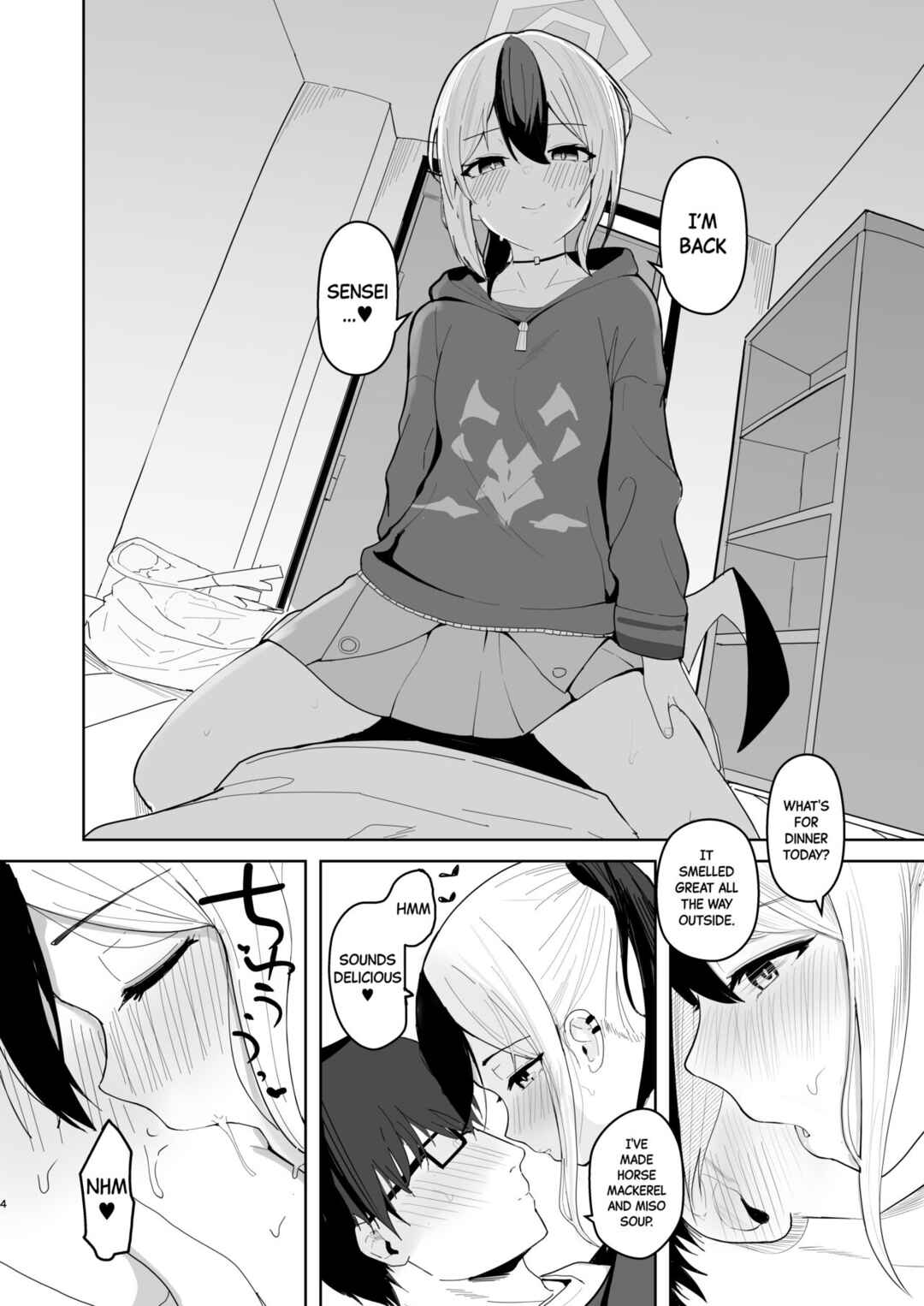 Page 4 Chapter Unknown_7369 Blue Archive - Kayoko to Dousei Seikatsu (Doujinshi)