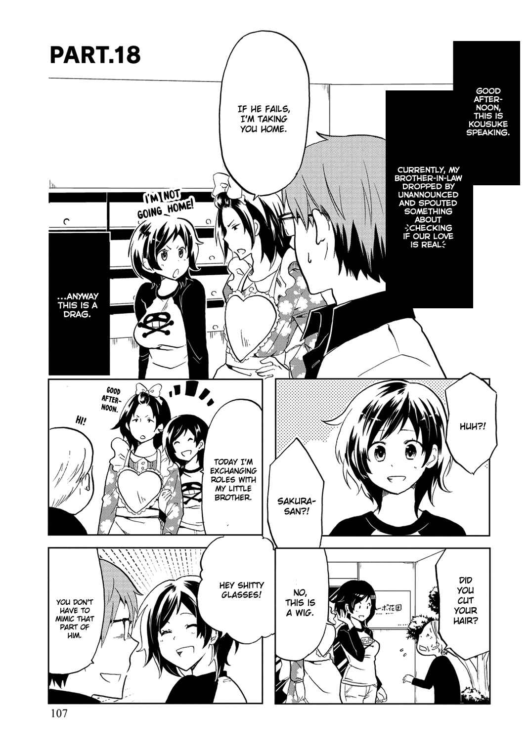 Page 4 Chapter 18 Itoshi no Sakura-san