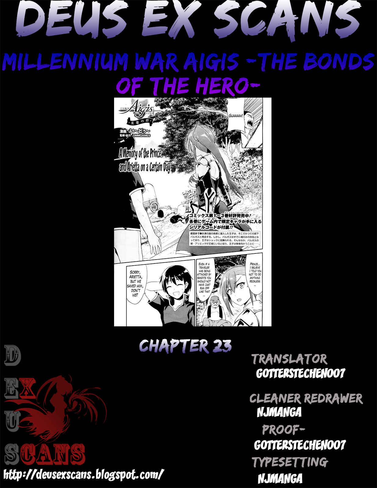 Page 31 Chapter 23 Sennen Sensou Aigis - Eiyuu no Kizuna