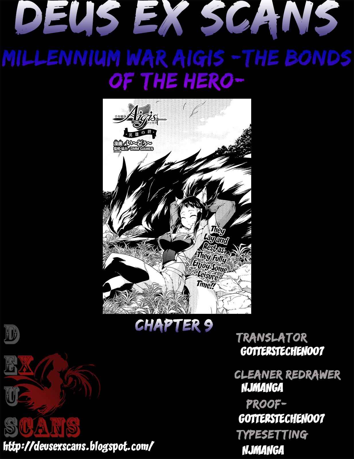 Page 36 Chapter 9 Sennen Sensou Aigis - Eiyuu no Kizuna