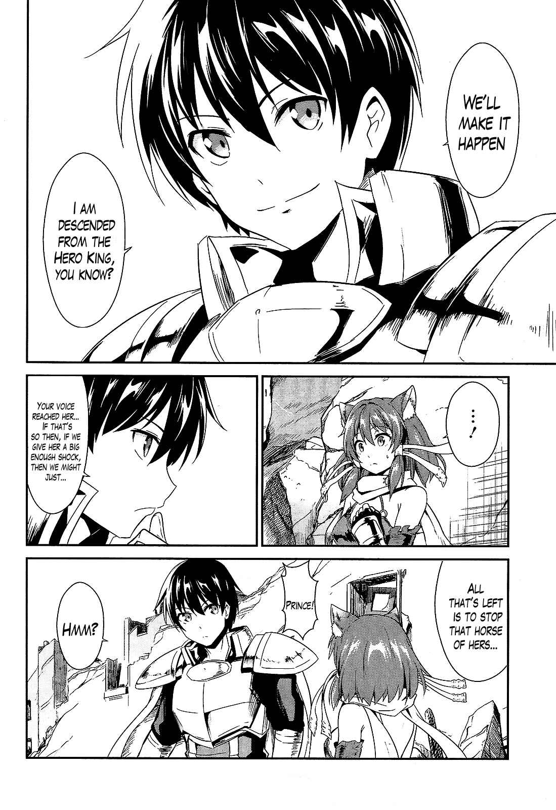 Page 21 Chapter 8 Sennen Sensou Aigis - Eiyuu no Kizuna