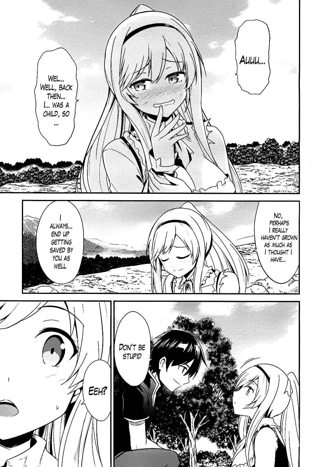 Page 11 Chapter 13 Sennen Sensou Aigis - Eiyuu no Kizuna