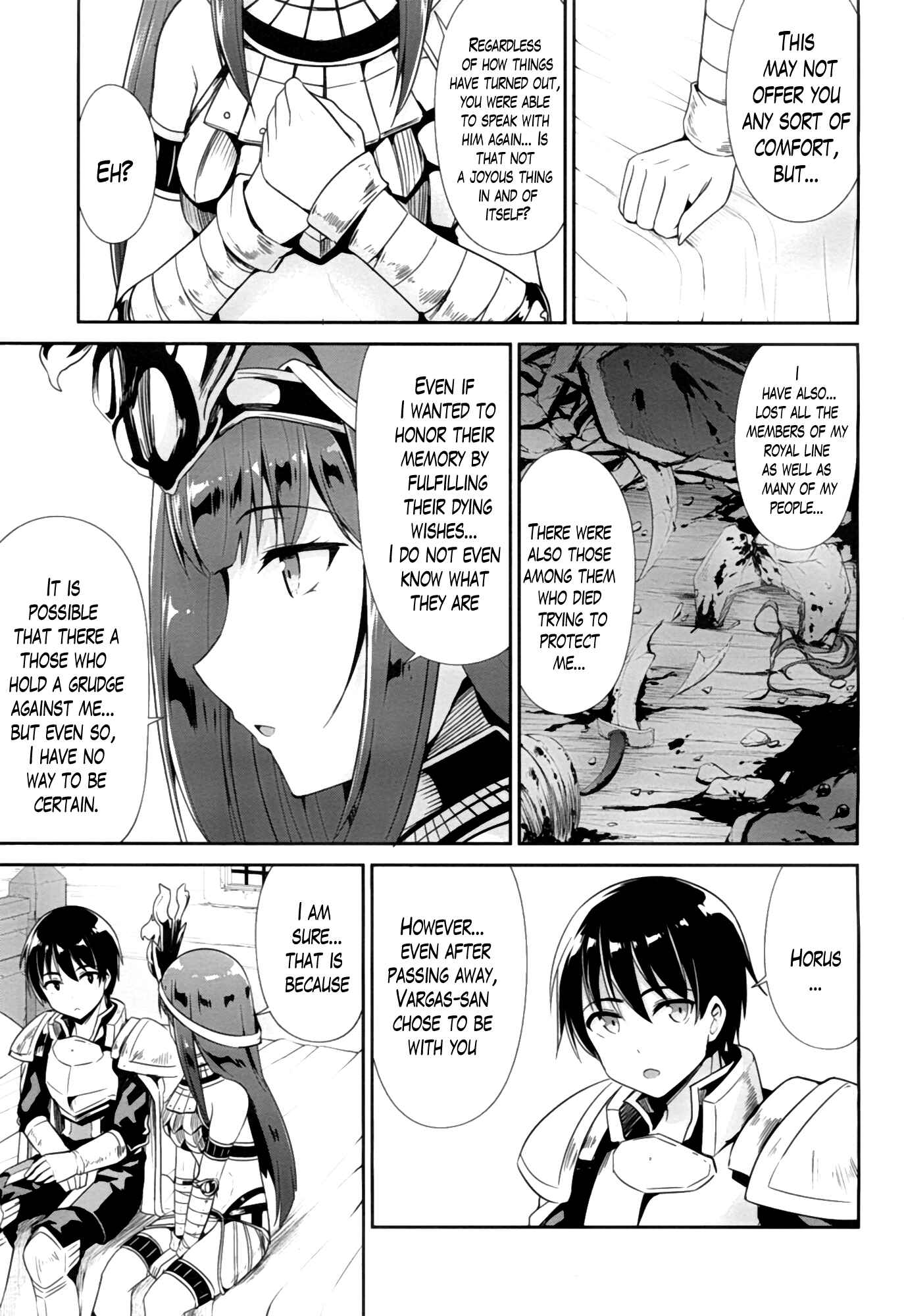 Page 23 Chapter 22 Sennen Sensou Aigis - Eiyuu no Kizuna
