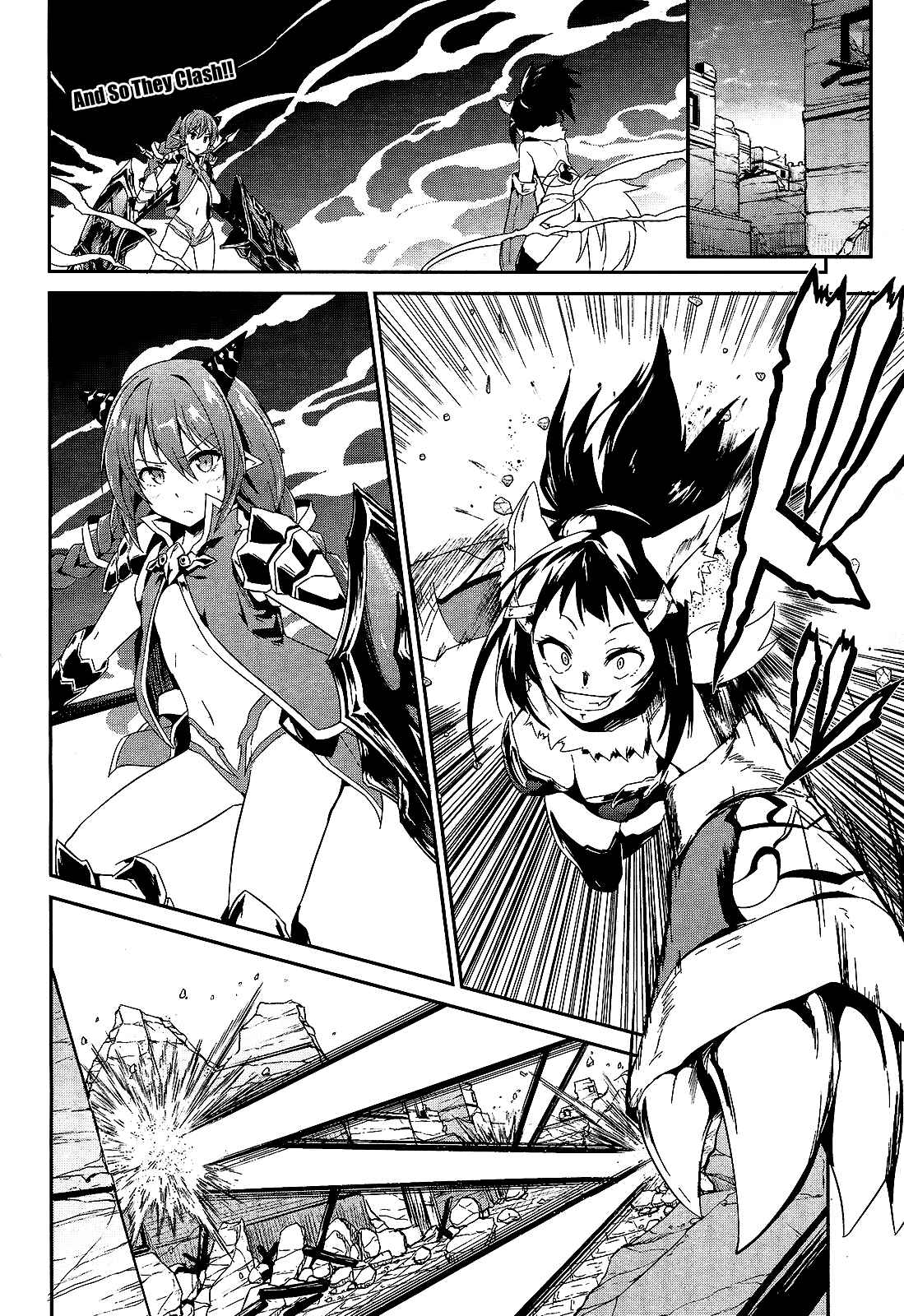 Page 2 Chapter 10 Sennen Sensou Aigis - Eiyuu no Kizuna