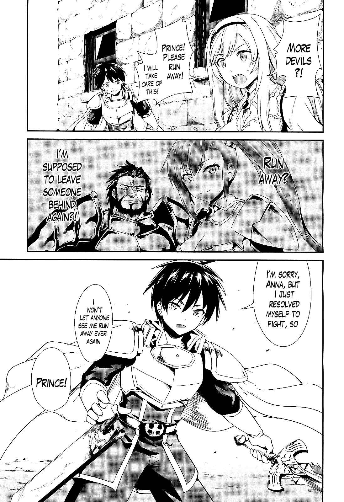 Page 9 Chapter 3 Sennen Sensou Aigis - Eiyuu no Kizuna