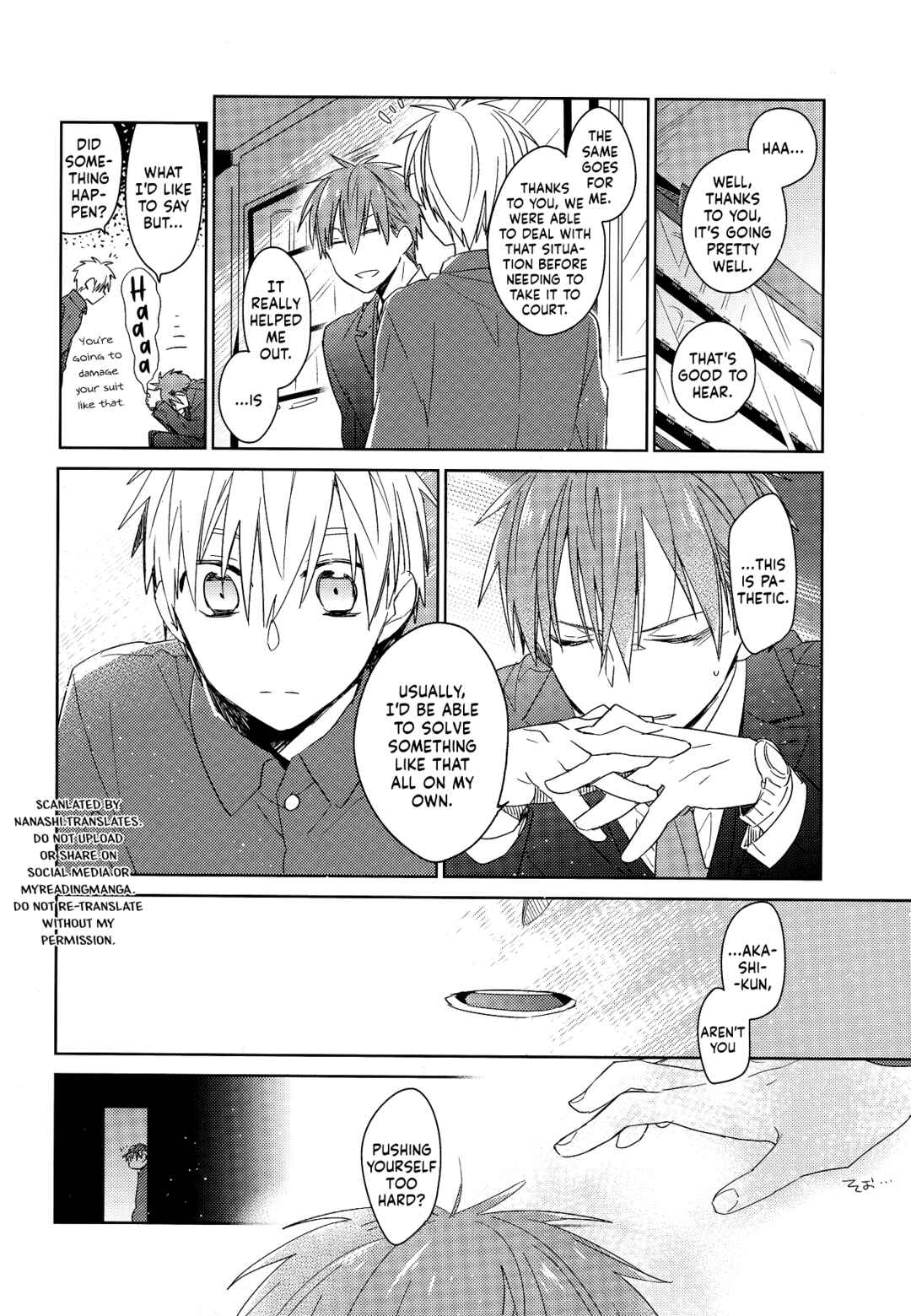 Page 10 Chapter Unknown_a135 Kuroko no Basket - Ikinuki Darling! (Doujinshi)