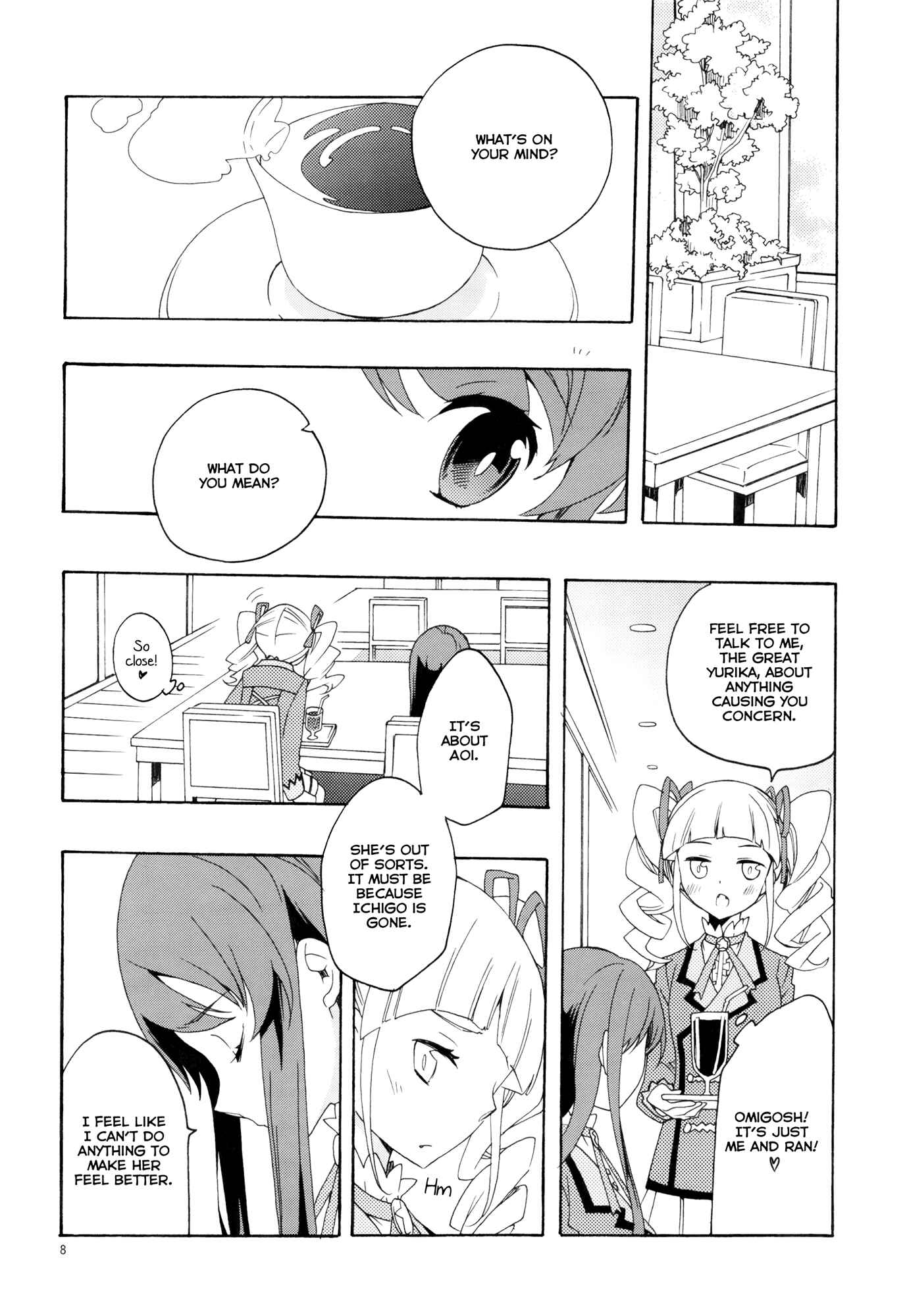 Page 10 Chapter Unknown_c653 Aikatsu! - Evening Star (Doujinshi)