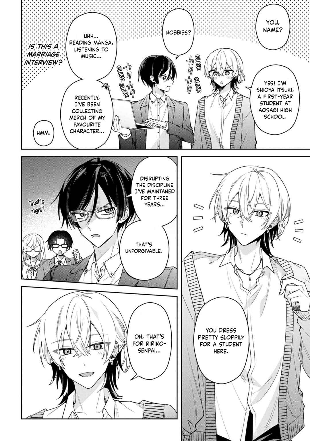 Page 10 Chapter 8.1 Izuki-kun wa Tadasaretai