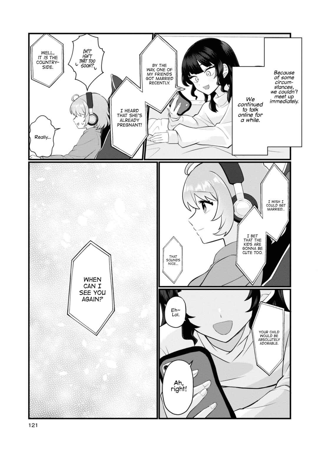 Page 21 Chapter 10 Koharu to Minato: Watashi no Partner wa Onnanoko