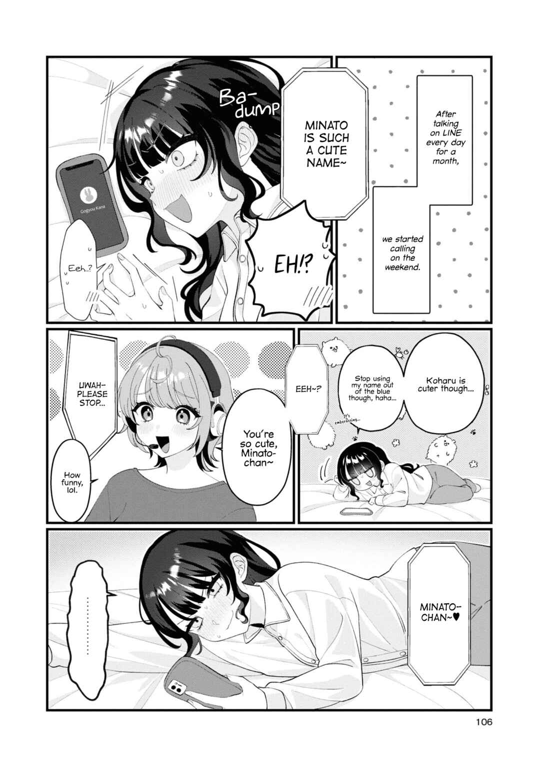 Page 6 Chapter 10 Koharu to Minato: Watashi no Partner wa Onnanoko