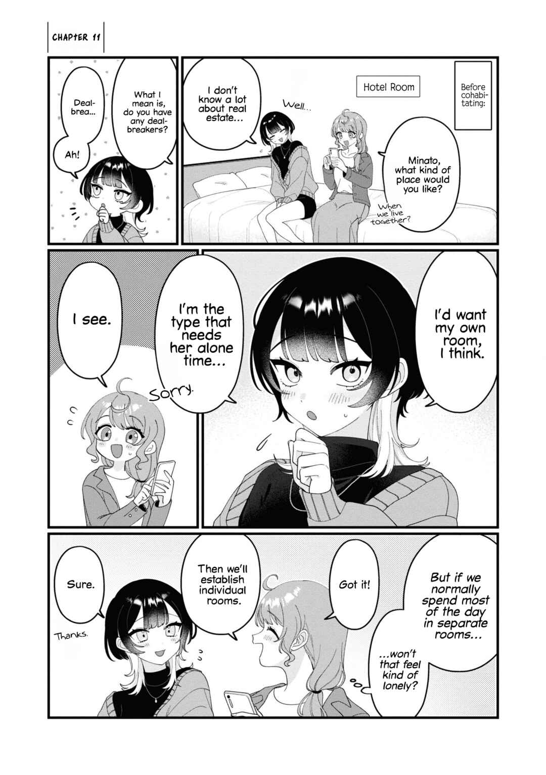Page 2 Chapter 11 Koharu to Minato: Watashi no Partner wa Onnanoko