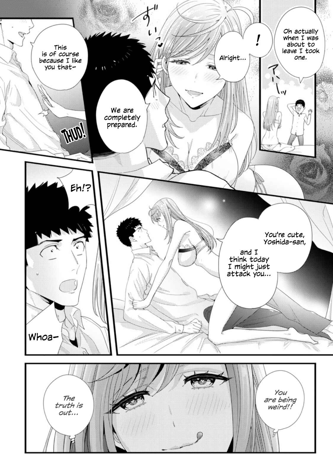 Page 14 Chapter 4 Idakasetekudasai Futaba-san (uncensored)