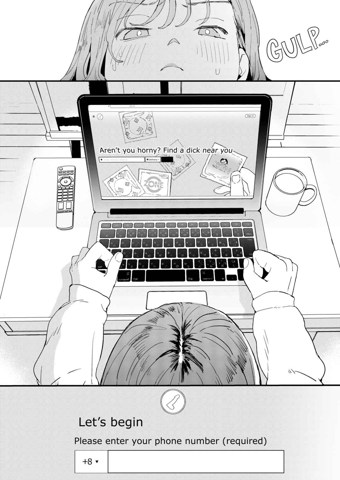 Page 9 Chapter Unknown_36ef Uber Chinko wo Tanomitai Onee-san