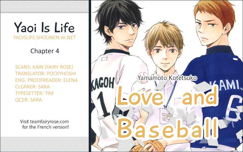 Page 1 Chapter 4 Love and Baseball