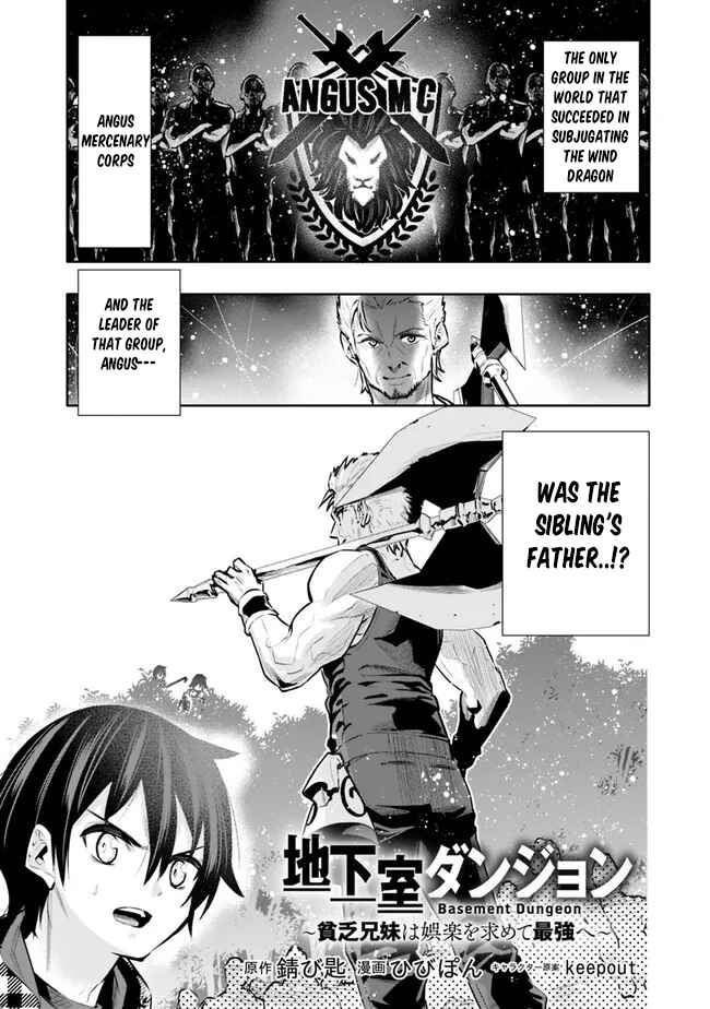 Page 1 Chapter 34 Chikashitsu Dungeon: Binbou Kyoudai wa Goraku wo Motomete Saikyou e