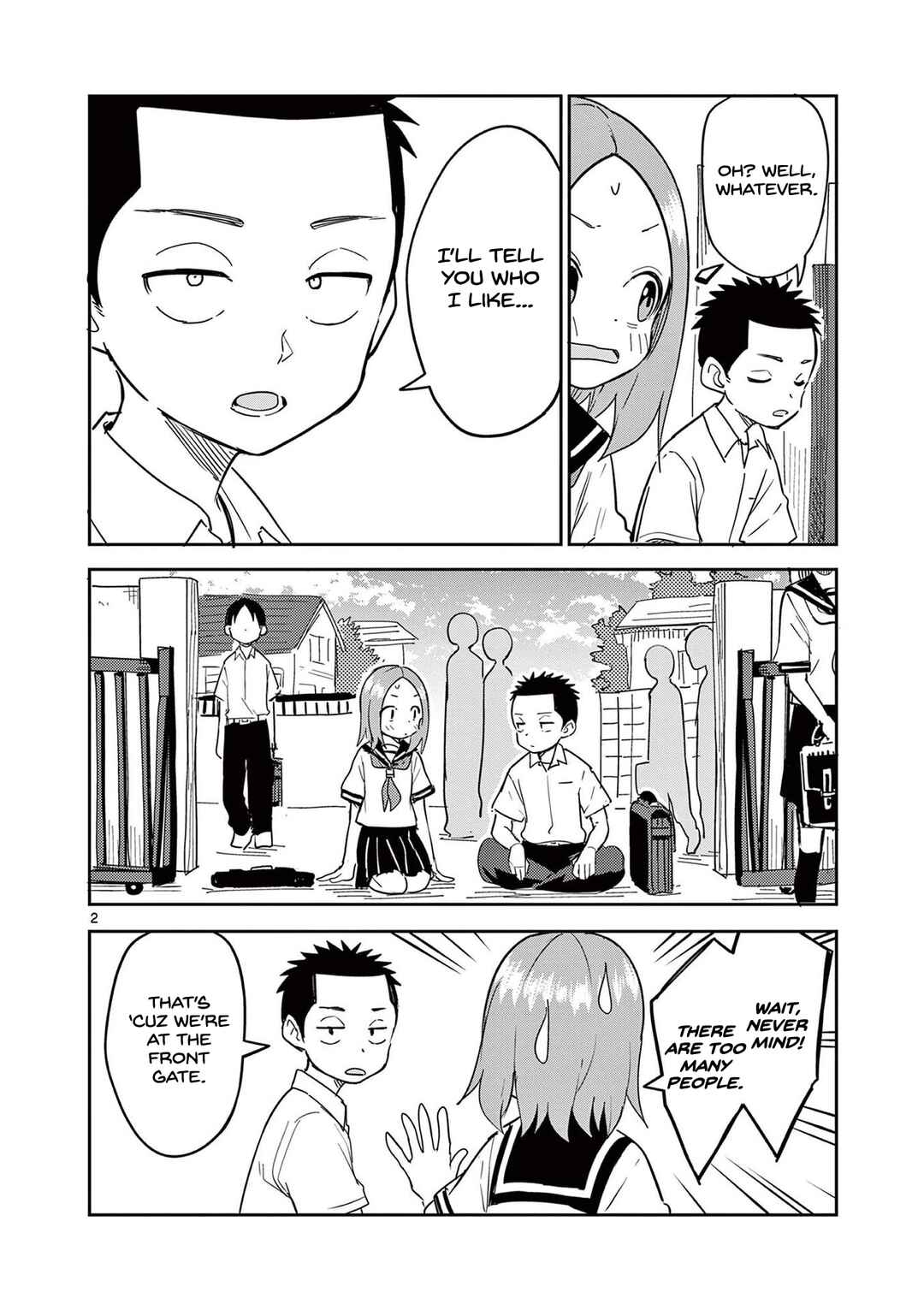 Page 2 Chapter 10.5 Karakai Jouzu (?) no Nishikata-san