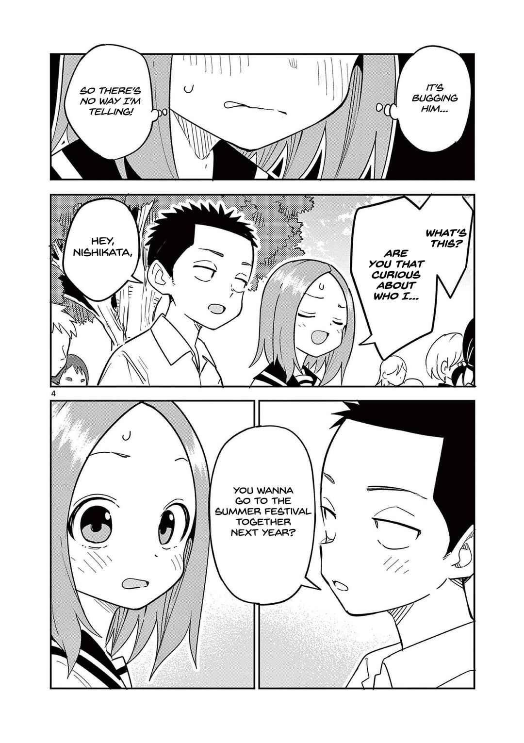 Page 4 Chapter 10.5 Karakai Jouzu (?) no Nishikata-san