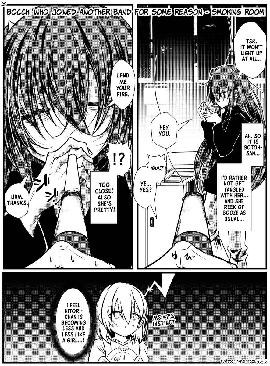 Page 1 Chapter 3 Bocchi the Rock! - Scummy Bandman Bocchi (Doujinshi)
