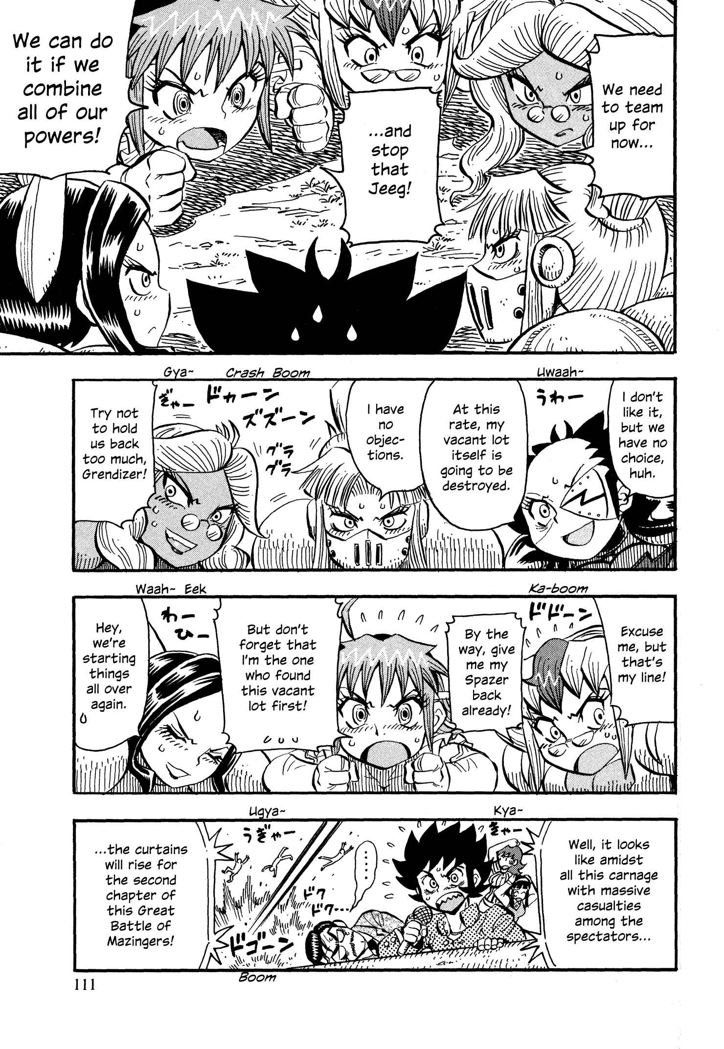 Page 8 Chapter 12 Mazinger Otome