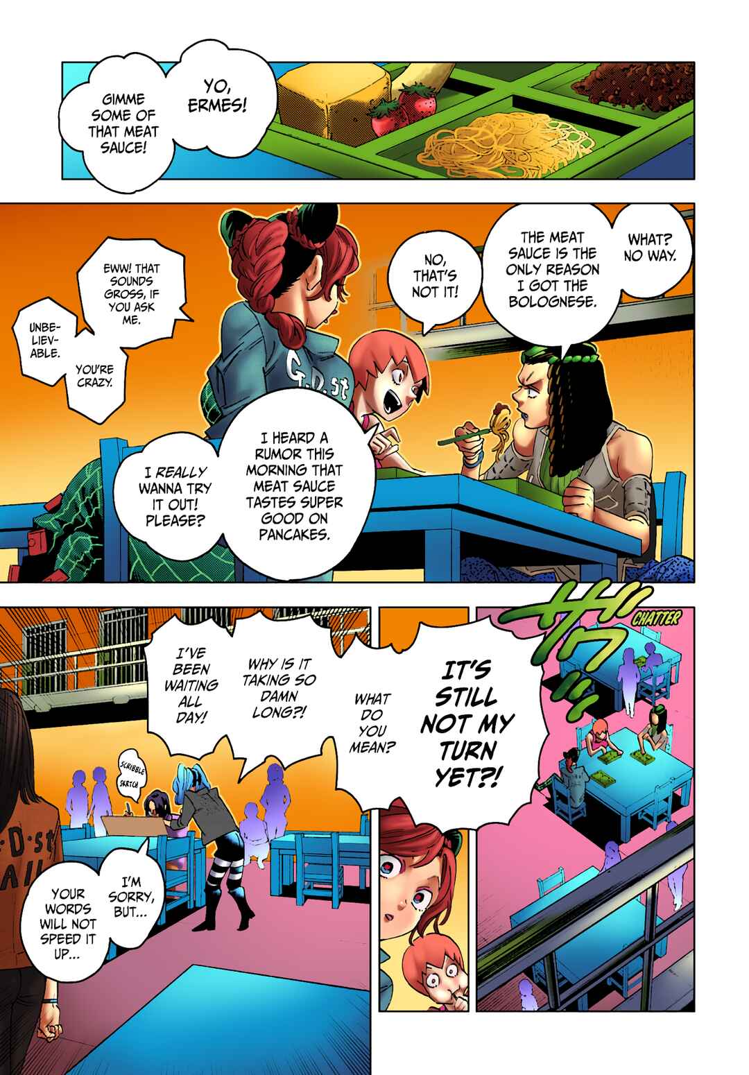 Page 5 Chapter Unknown_3846 Fujikos Bizarre Worldly Wisdom -Whitesnakes Miscalculation- (Fan Colored)
