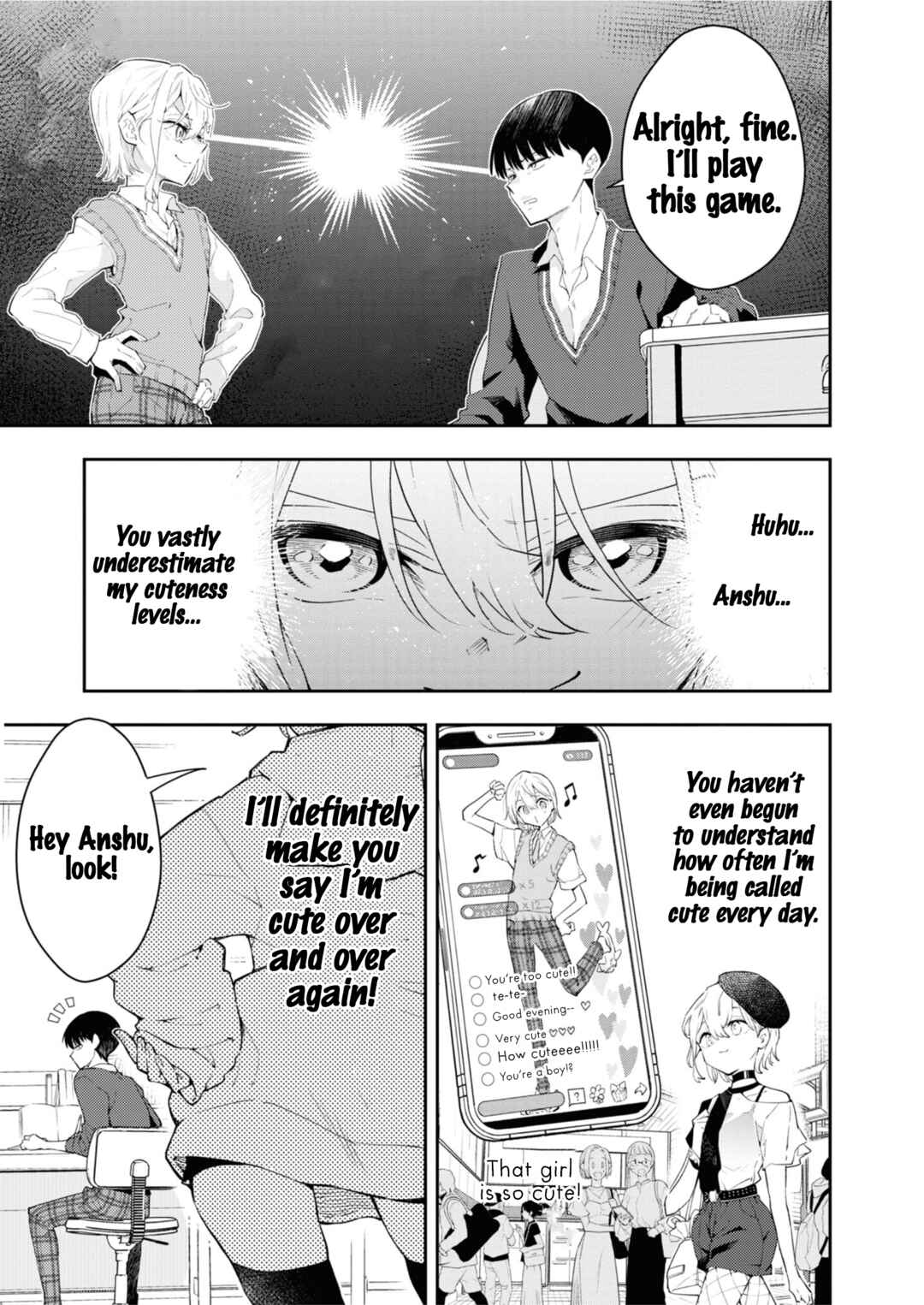 Page 5 Chapter 3 Saikyou Kawaii Aitsu (♂) ni Dokidoki Saserarechau Anthology