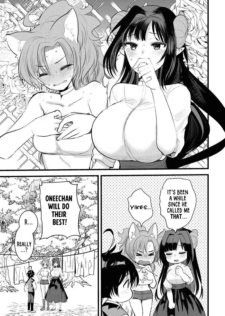 Page 5 Chapter 4 Isekai Hoteru e You Koso ~Mazoku de Yuusha na Saikyou Ane-tachi Kara Dekiai Sarete Komattemasu~