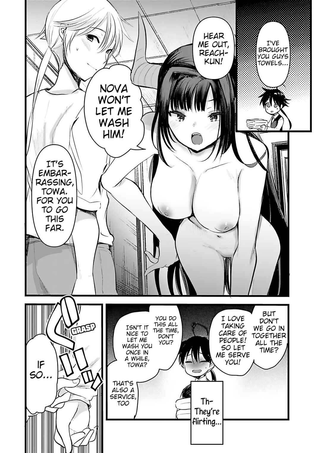 Page 13 Chapter 11 Isekai Hoteru e You Koso ~Mazoku de Yuusha na Saikyou Ane-tachi Kara Dekiai Sarete Komattemasu~