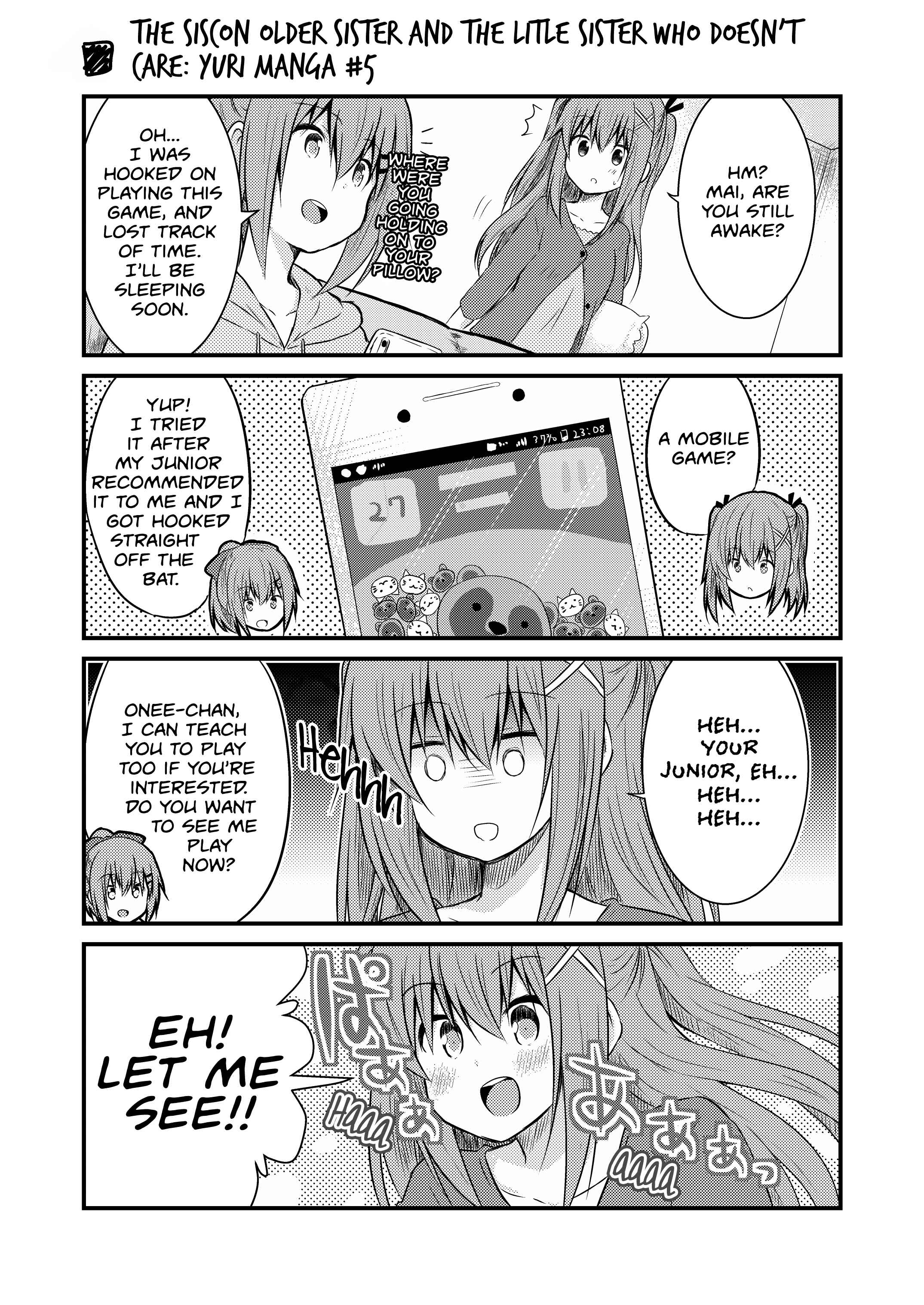 Page 1 Chapter 5 Her Elder Sister Has a Crush on Her, but She Doesnt Mind