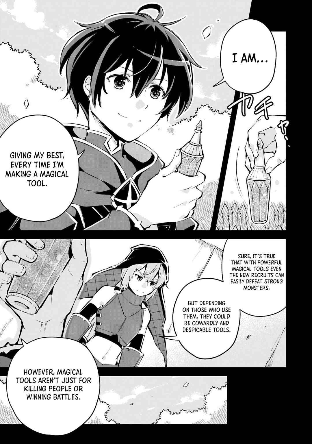 Page 14 Chapter 3.1 Kyuutei Madoushi, Tsuihou sareru ~Munouda to Oidasareta sai Takumi no Madoushi wa, Buka wo Hikitsurete Boukensha Kuran wo Hajimeru Youdesu~