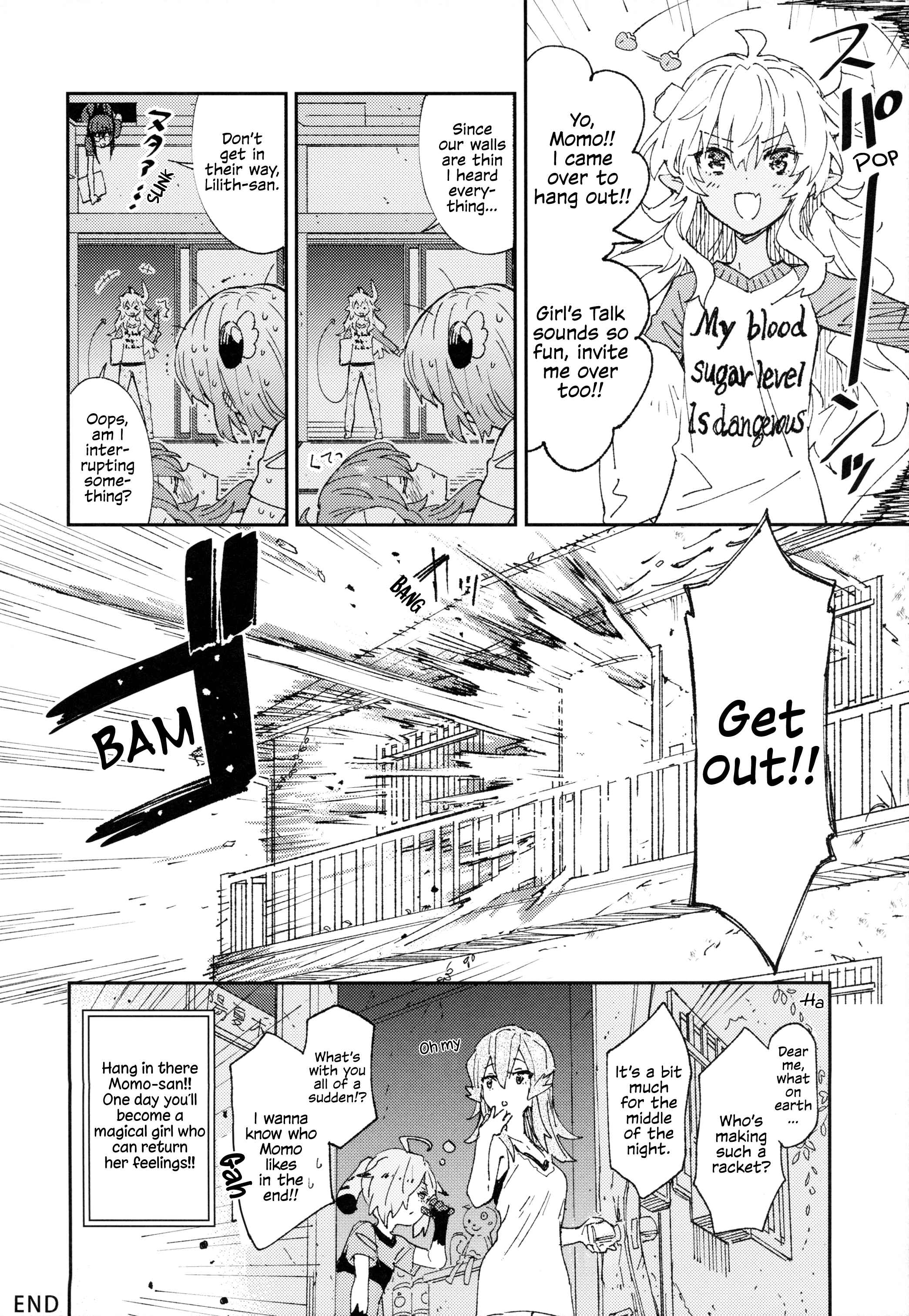 Page 16 Chapter Unknown_ee15 Machikado Mazoku - Shamiko ga Momo no Ouchi ni Otomari Suru Ohanashi (Doujinshi)
