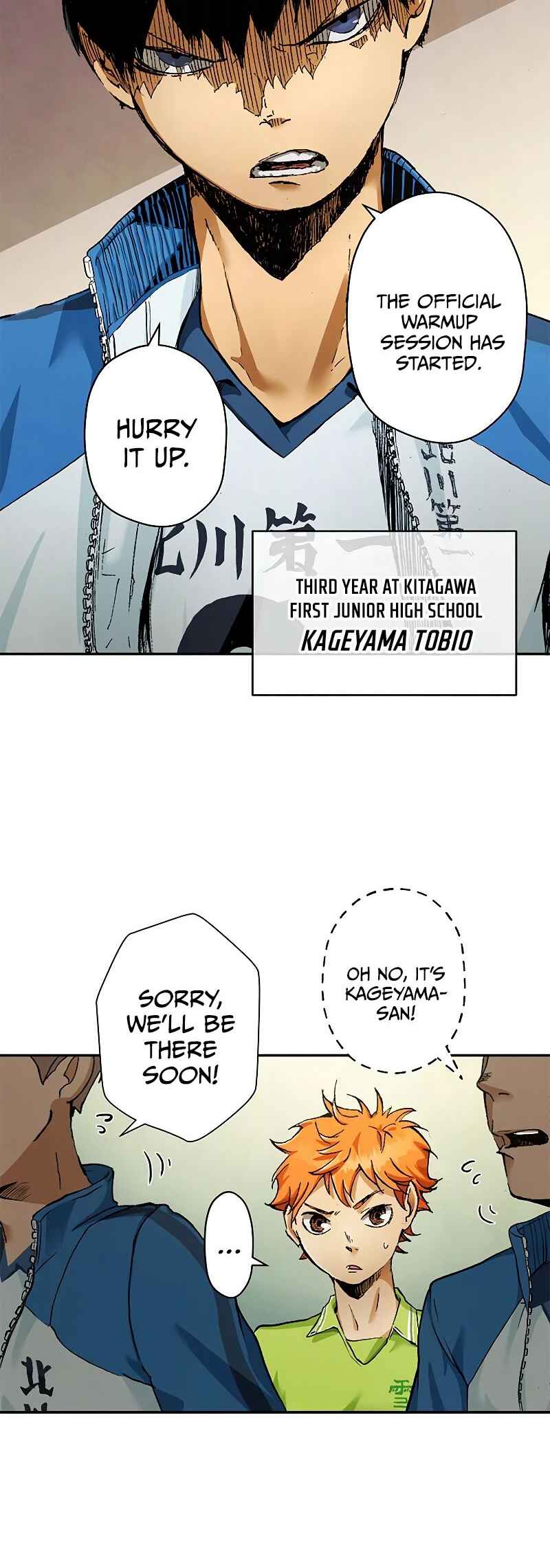 Page 43 Chapter 1 Haikyuu!! (Full Color Long Strip Ver.)