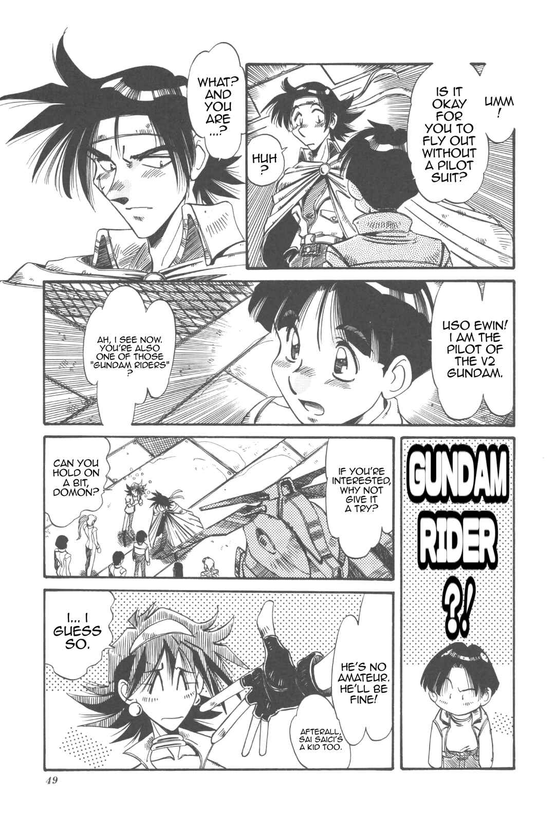 Page 9 Chapter 3 New Super Robot Wars Comic Anthology - Iron Maniacs