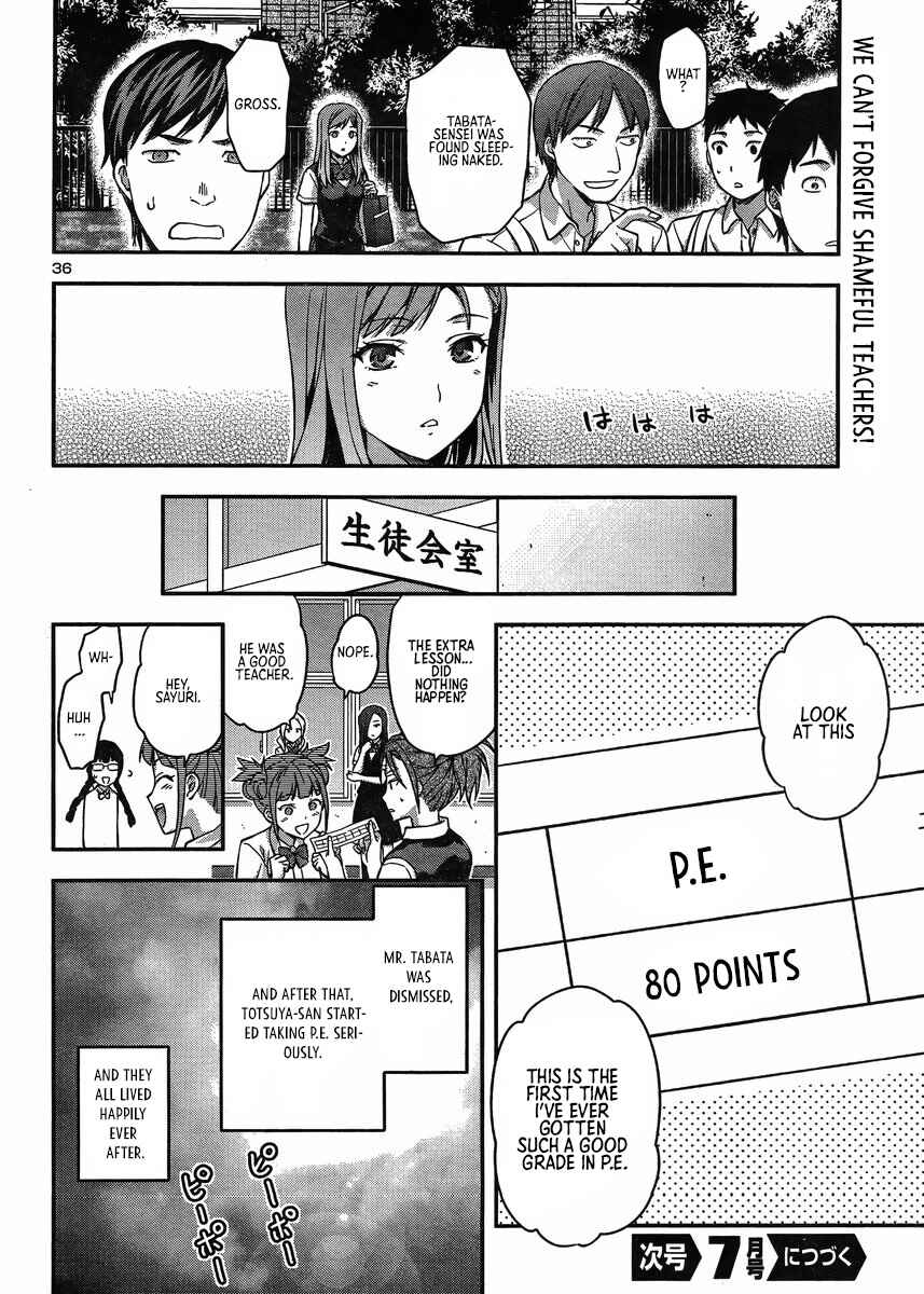 Page 36 Chapter 8 Seitokai Fukukaichou Yagami Sayuri wa Ganbatte Iru!