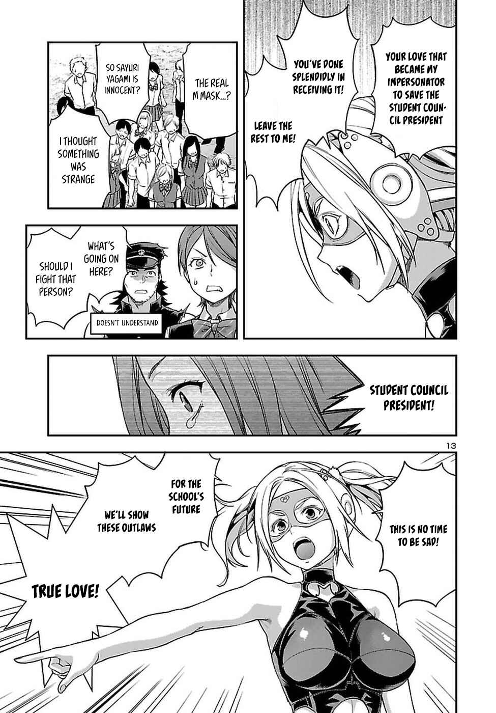 Page 14 Chapter 20 Seitokai Fukukaichou Yagami Sayuri wa Ganbatte Iru!