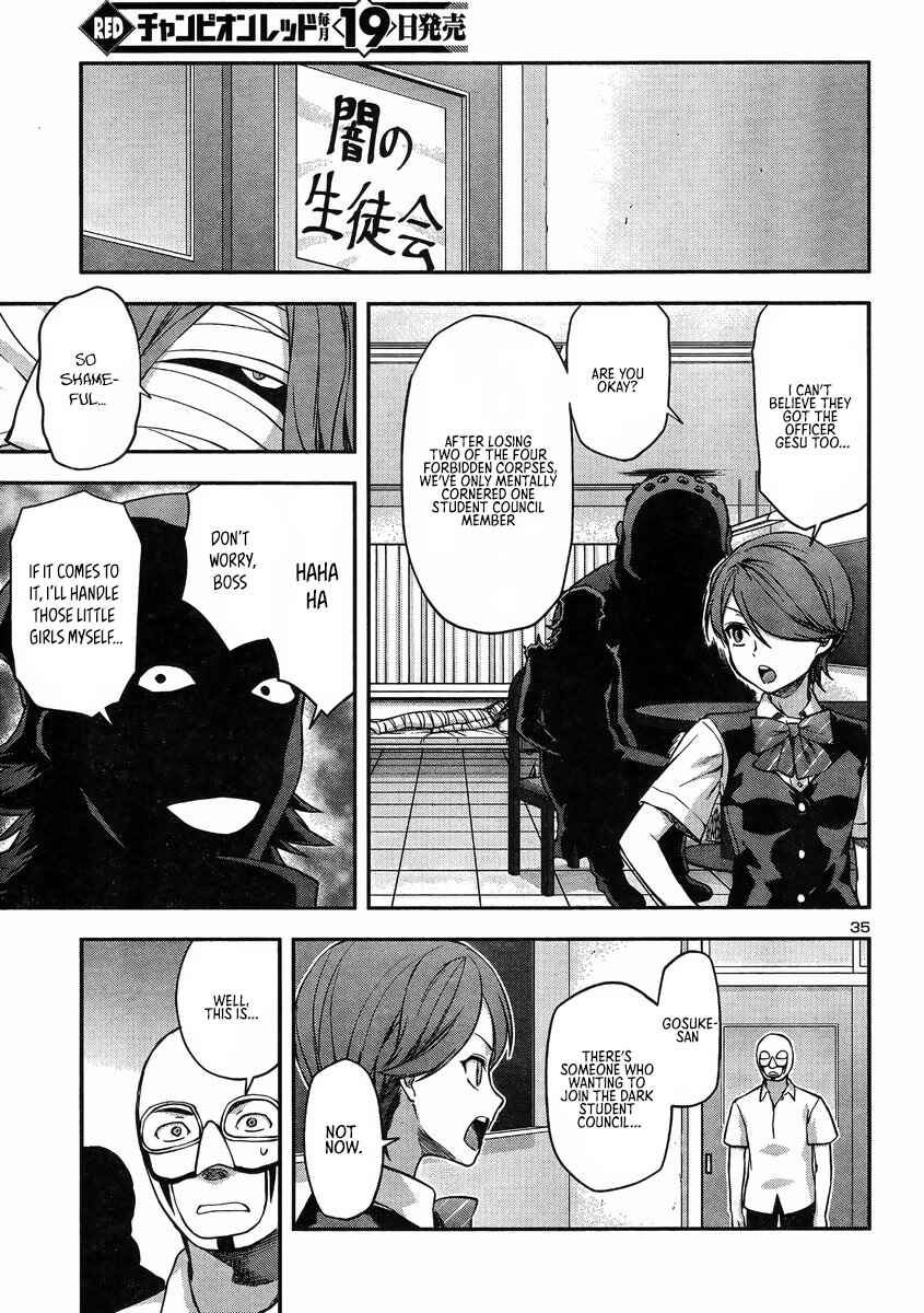 Page 35 Chapter 18 Seitokai Fukukaichou Yagami Sayuri wa Ganbatte Iru!