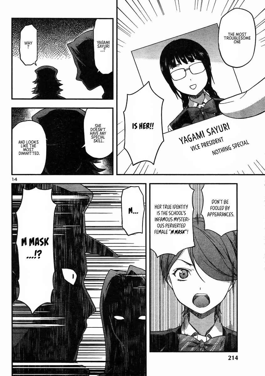 Page 14 Chapter 17 Seitokai Fukukaichou Yagami Sayuri wa Ganbatte Iru!