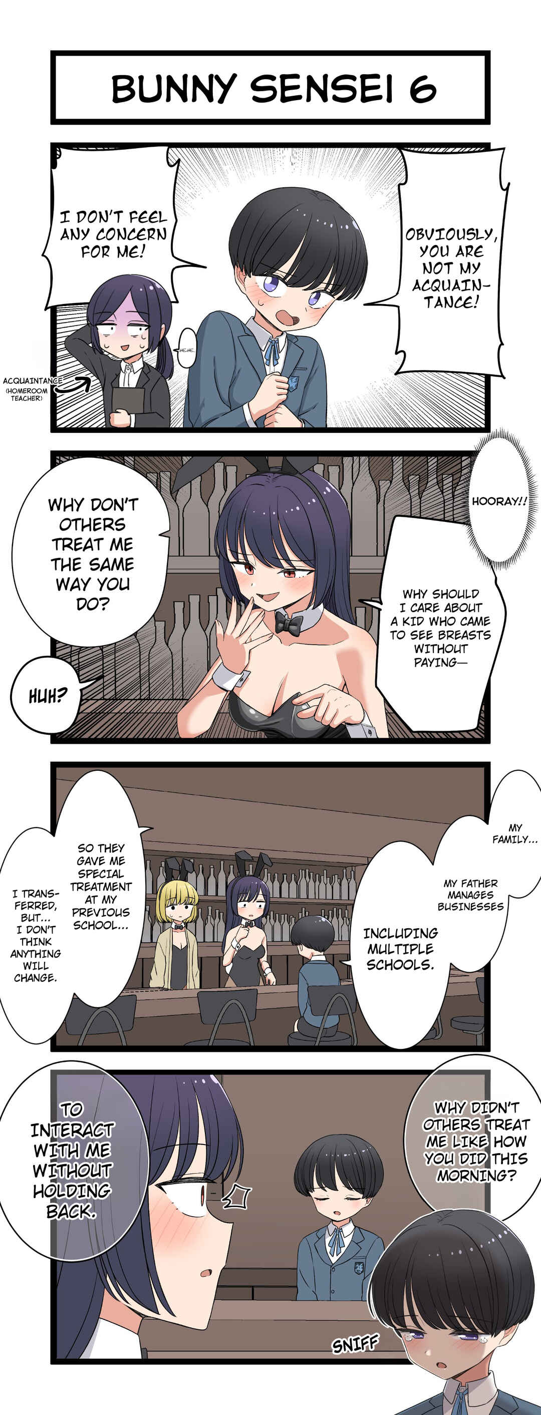 Page 1 Chapter 6 Bunny Sensei