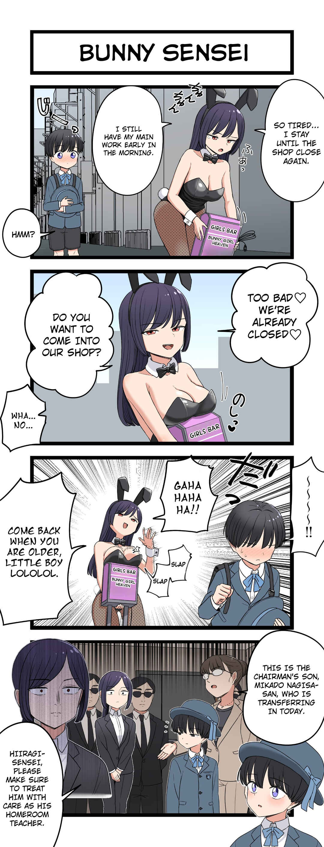 Page 1 Chapter 1 Bunny Sensei